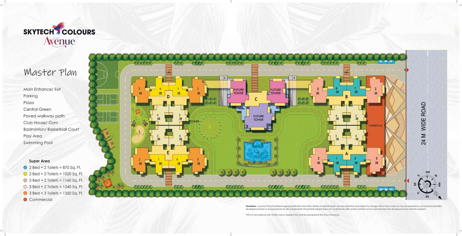 Skytech Colours Avenue Master Plan